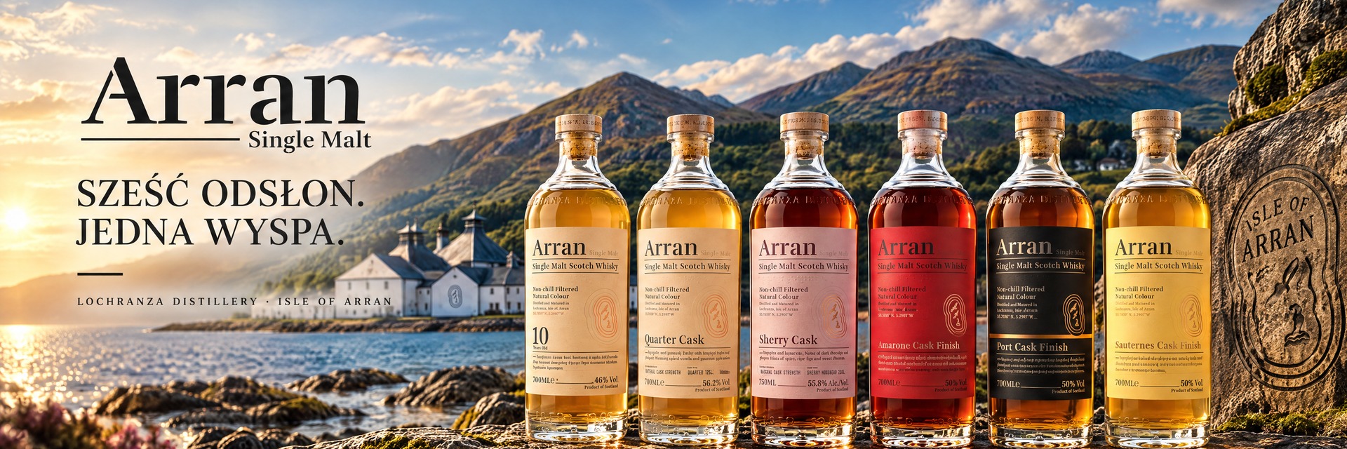 Destylarnia Arran w Lochranzy na wyspie Arran