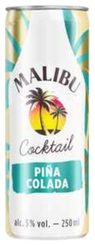 Malibu Pina Colada 5% 0,25 pusz.