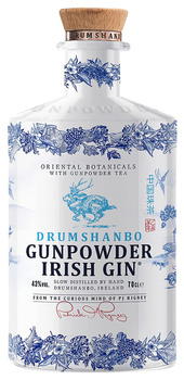 Drumshanbo Gunpowder Irish Gin Ceramic Bottle 43% 0,7