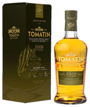 Tomatin French Collection Sauternes Edition 2008 0,7