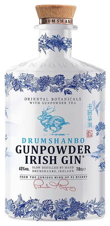 Drumshanbo Gunpowder Irish Gin Ceramic Bottle 43% 0,7